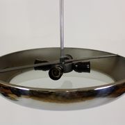 UFO chrome pendant by Josef Hurka for Napako, 1930