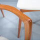 Dining chairs model "eva" by Niels Koefoed for Hornslet Møbelfabrik, 1960