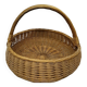 Grand panier en osier vintage