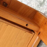 Pair of brutalist bedside tables
