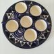 Tray and 6 vintage mini cups – St Jean de Bretagne – Model 1003