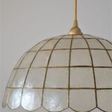 Mother-of-pearl and brass suspension