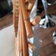 Mirror rattan sun 55 cm