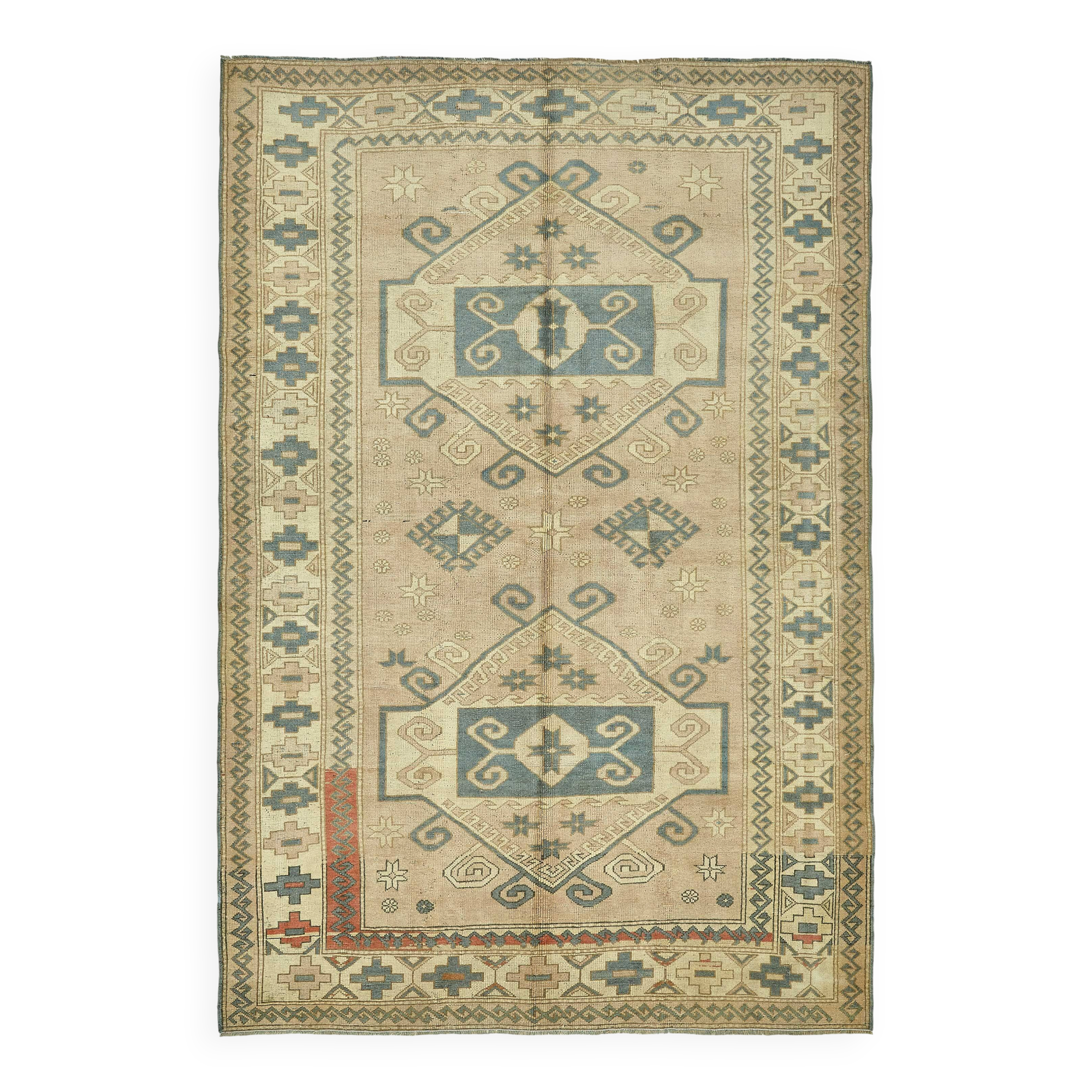 Turkish Vintage Anatolian Rug 172 cm x 254 cm
