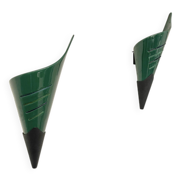 Pair of Micron illuminazione wall lights, 1980