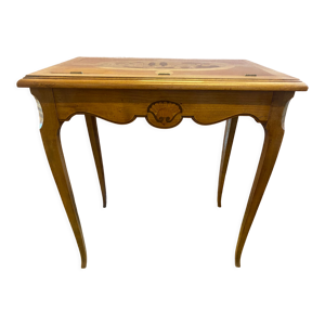 Table de style Louis XV en merisier
