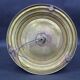 Art Nouveau brass and glass ceiling light, Czechoslovakia, 1930s