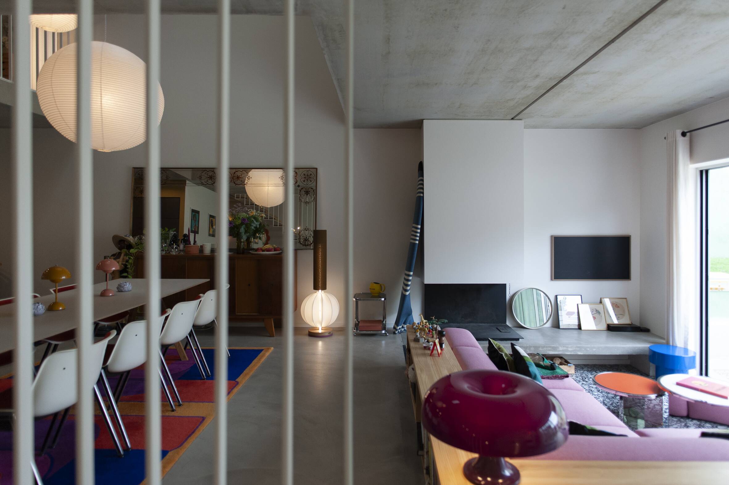 Lampadaire Mima #2, années 2000, Coton / Angélique Delaire /