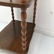 Sellette shelf wood turned Louis XIII style