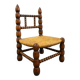 French low chair turned