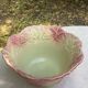 Large vintage salad bowl in the shape of a pink cabbage – barbotine earthenware – 1980s