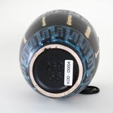 Ceramic vase, German design, 1980s, manufacturer: West Germany