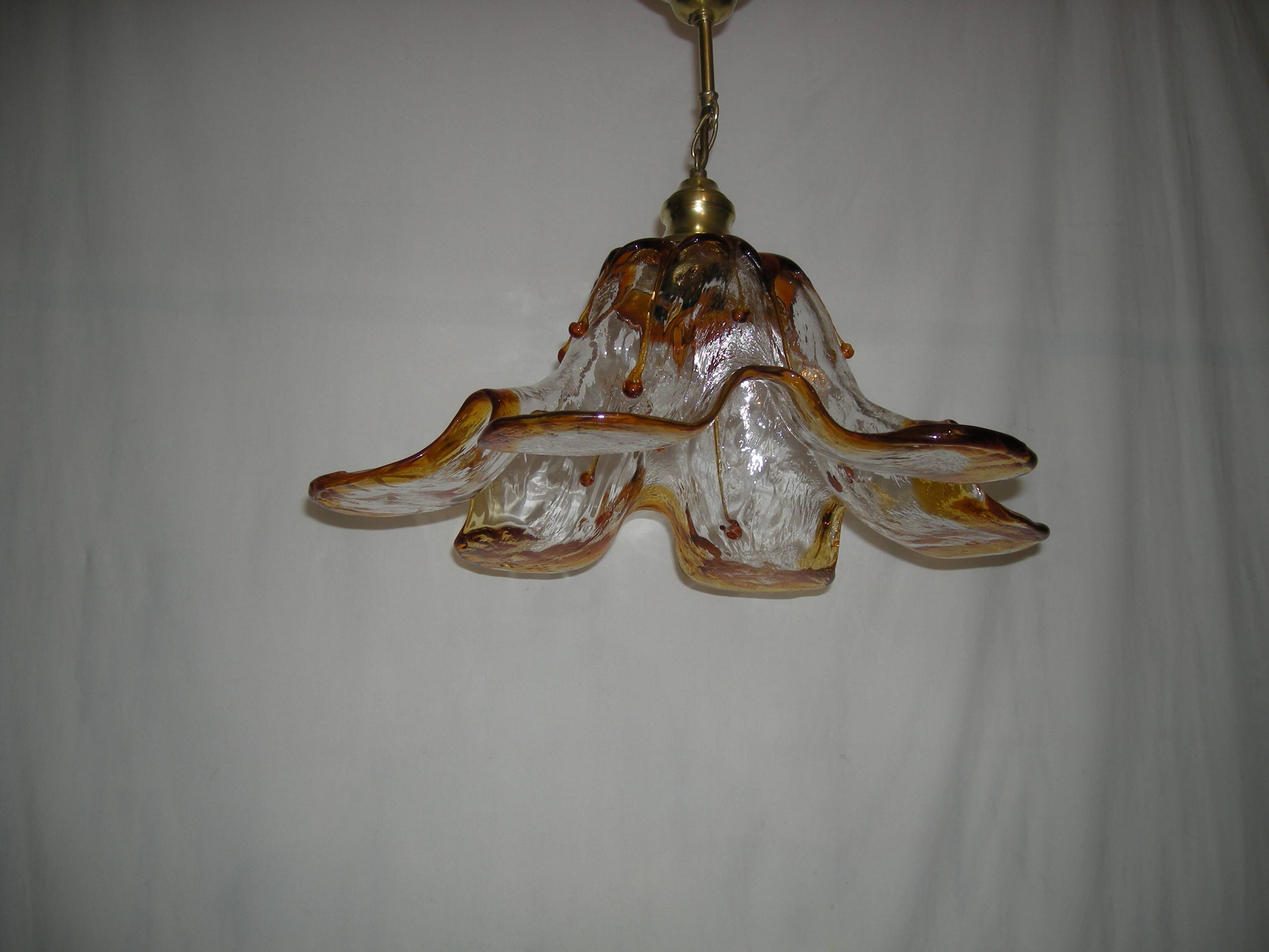 Mazzega pendant light from the 70s