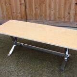 Travertine bench , 1970s