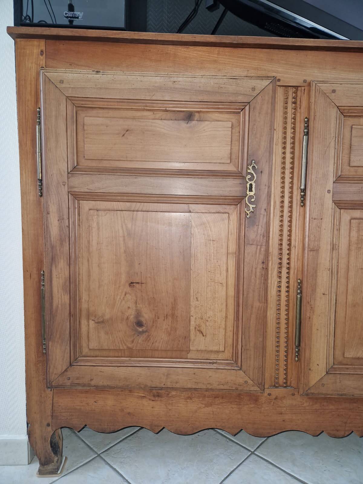 Cherry wood sideboard