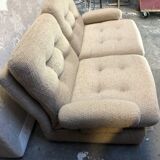 sofa 2 places fabrics steiner 1970