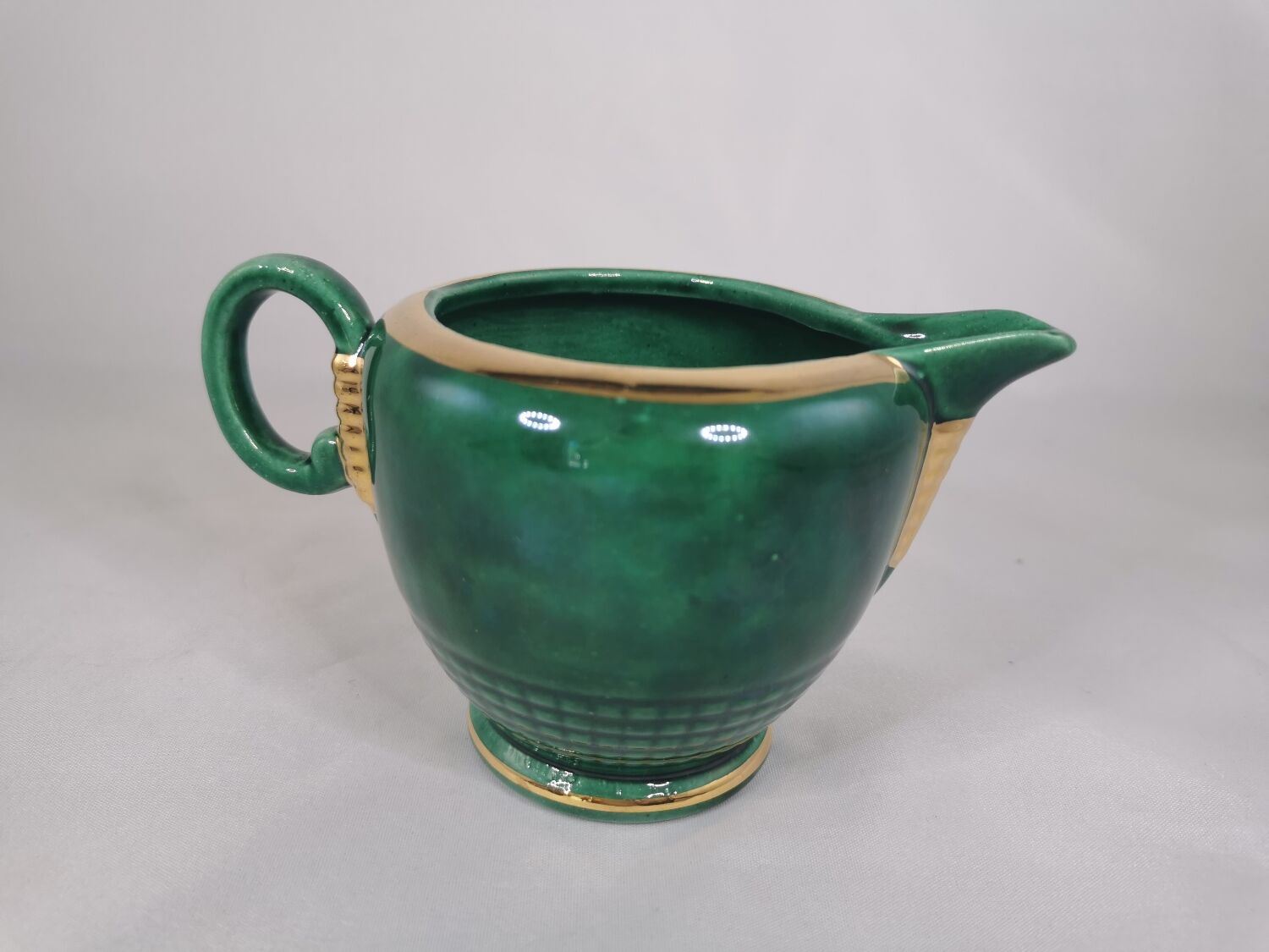 Service à thé DUO, Saint Clément, Vintage, vert