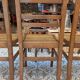 Set of reconstruction chairs