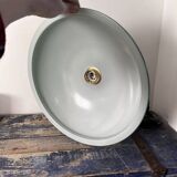 Green opaline pendant light