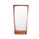 Danish mid-century design mirror with teak frame