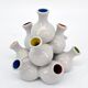 Vintage Tulip Vase • Ceramic • 1980's