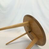 Lalinde model round coffee table in oak