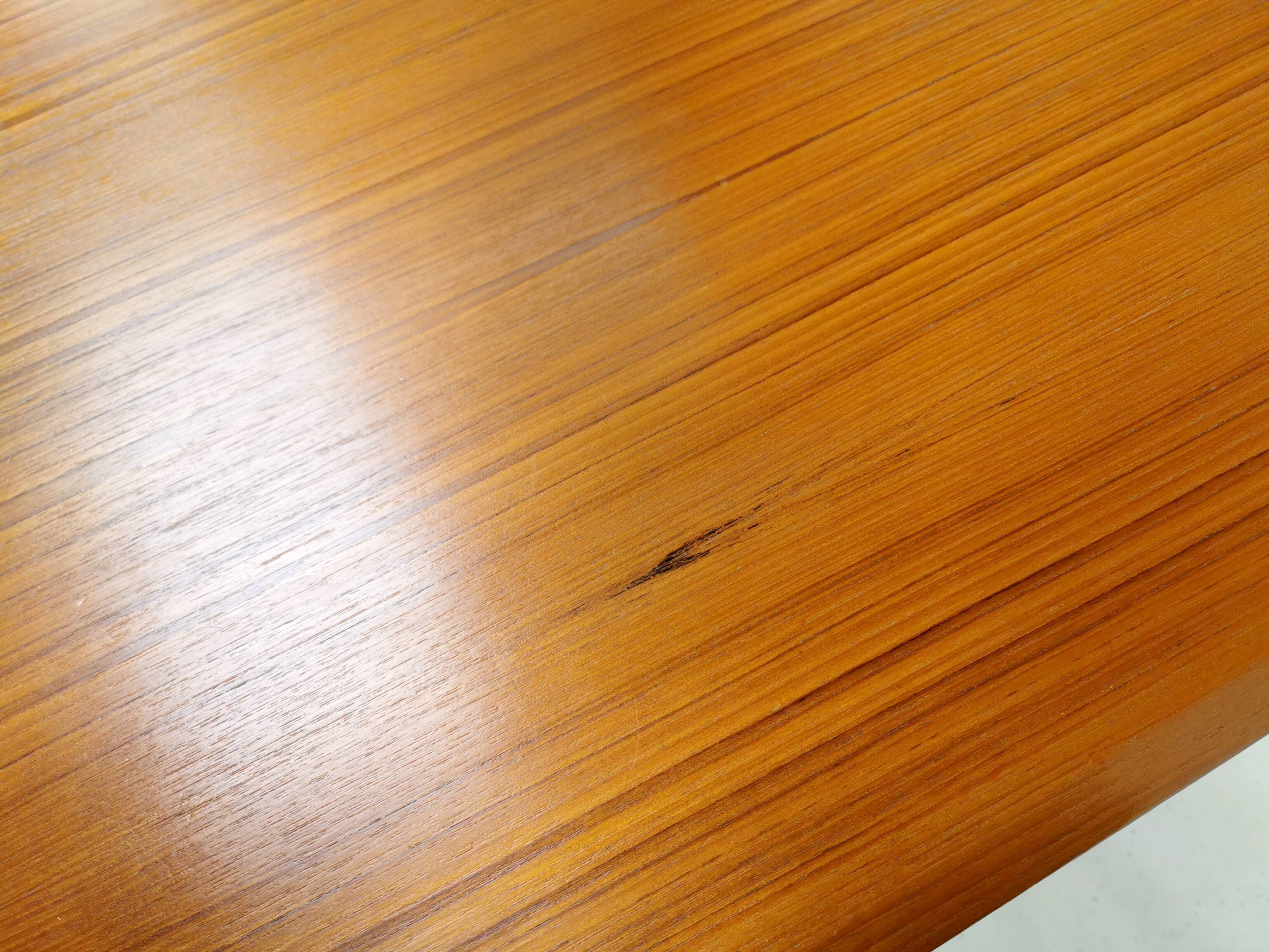 Ansager Mobler Danish teak extending dining table