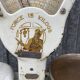 large grocer's scale Old Duchesne Vintage 1950