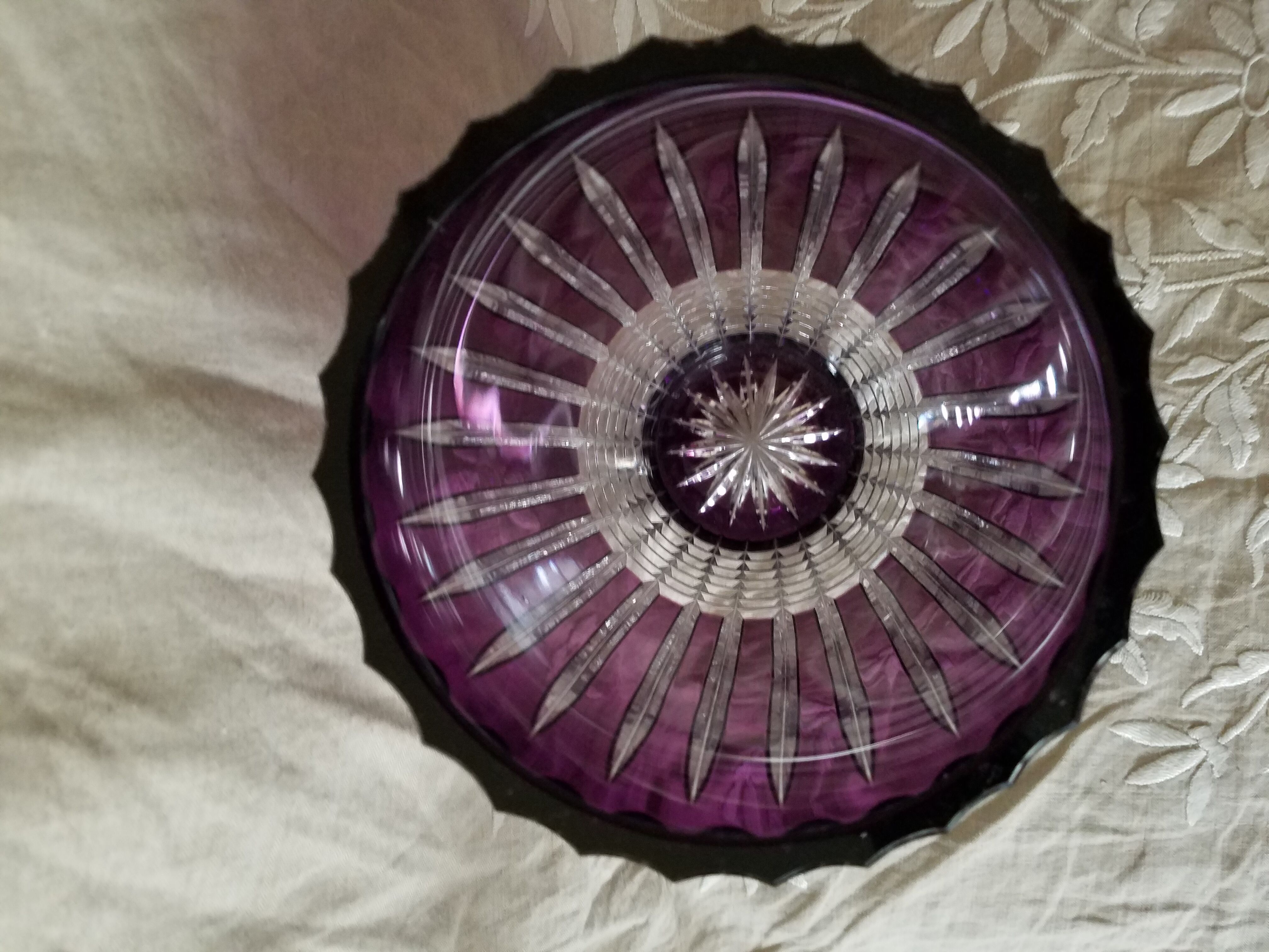 Crystal vase