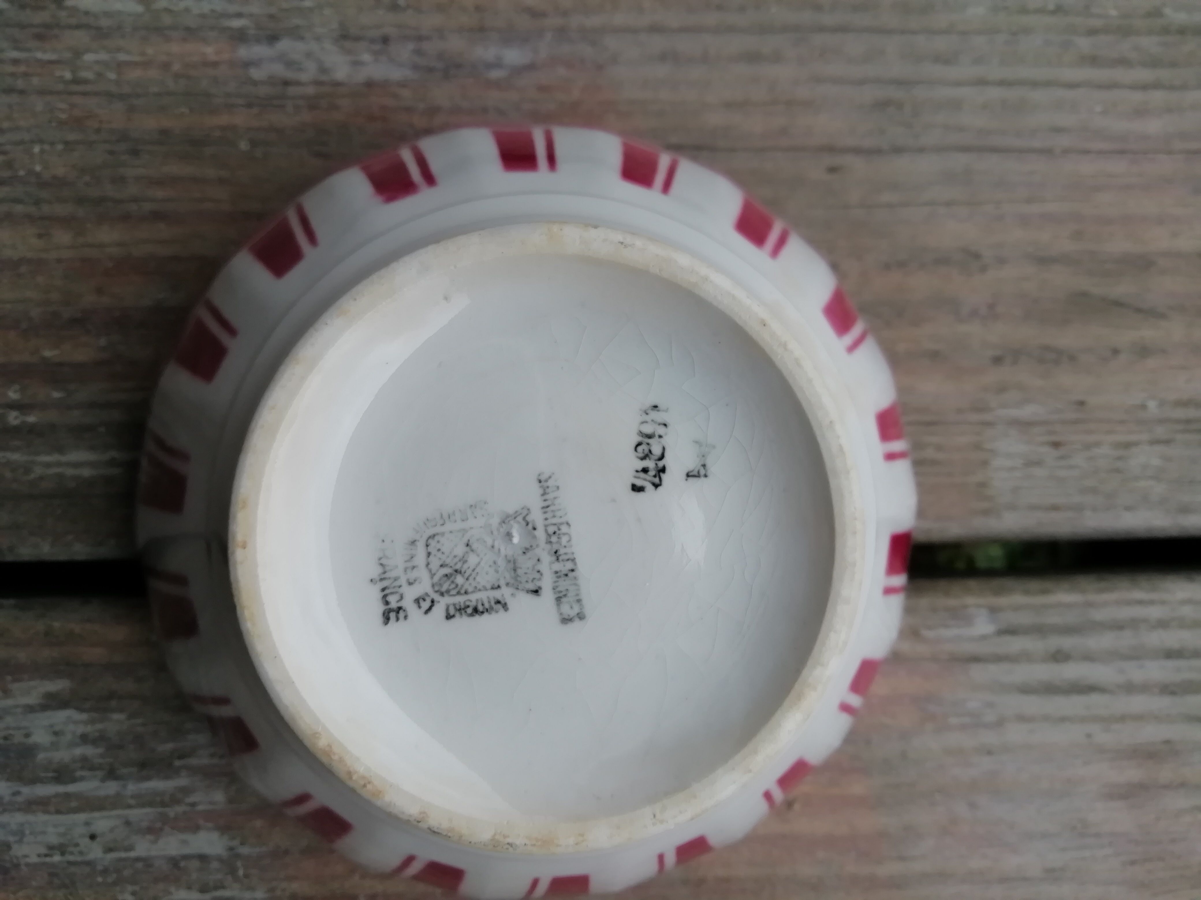 Saigoin sarreguemines bowl