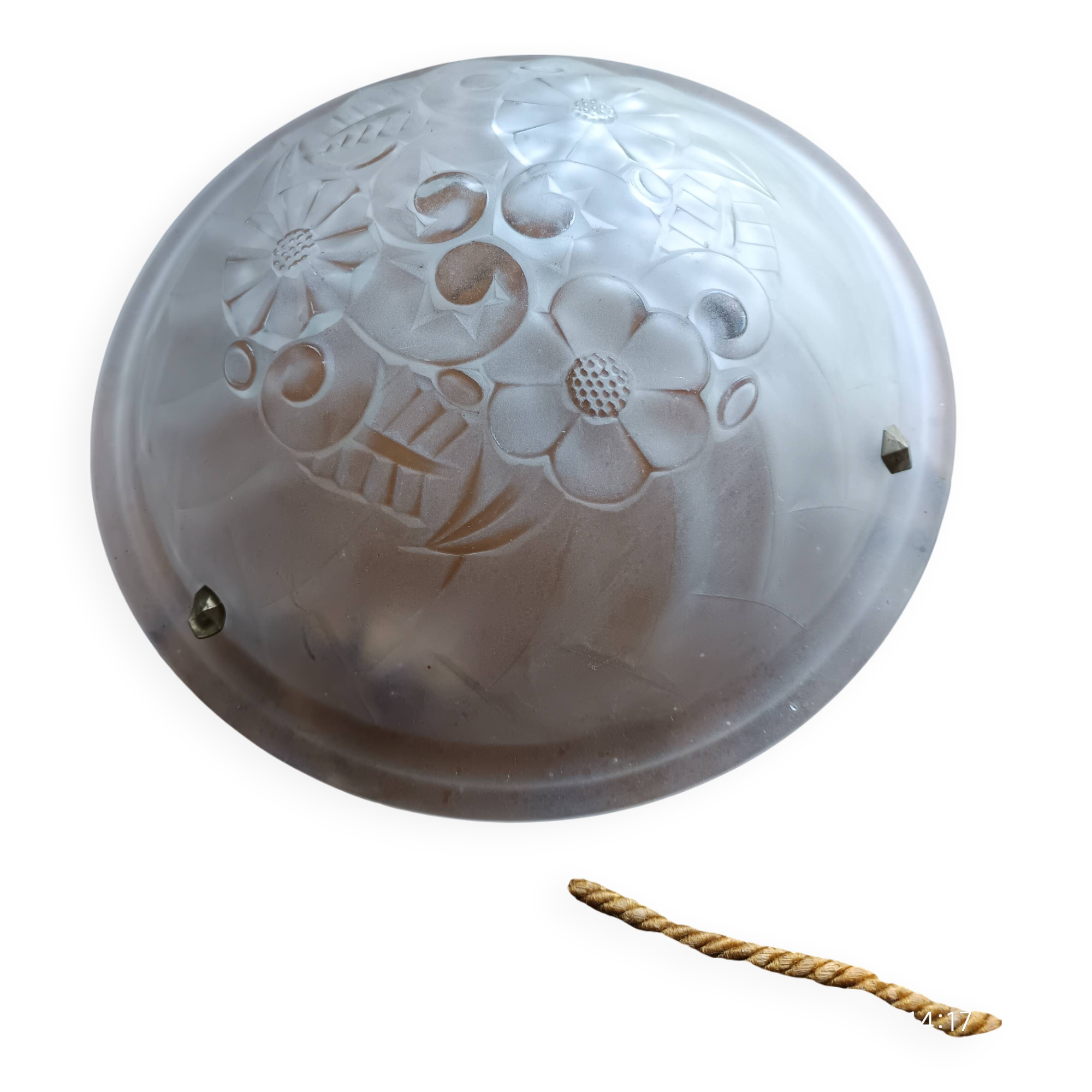 glass paste basin suspension