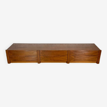 Low rosewood sideboard 1970