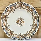 6 flat plates Gien Dionysos the children at the press 1938 1960