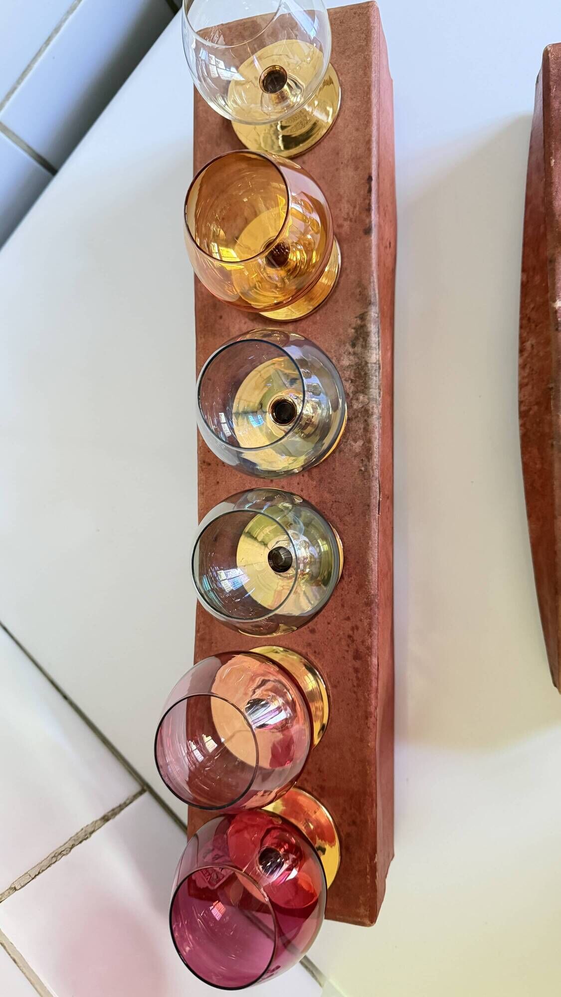Cognac and liqueur glasses