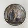 Ruscha Handarbeit ceramic  wall plate , 1970s Germany