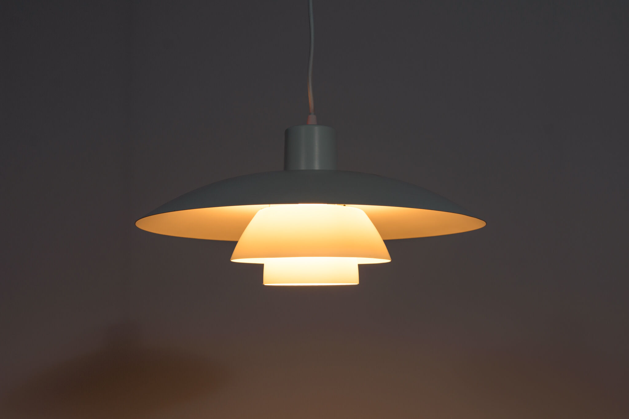 Danish PH4 Pendant Lamp by Poul Henningsen for Louis Poulsen, 1960s