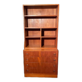 Commode bibliothèque scandinave en teck