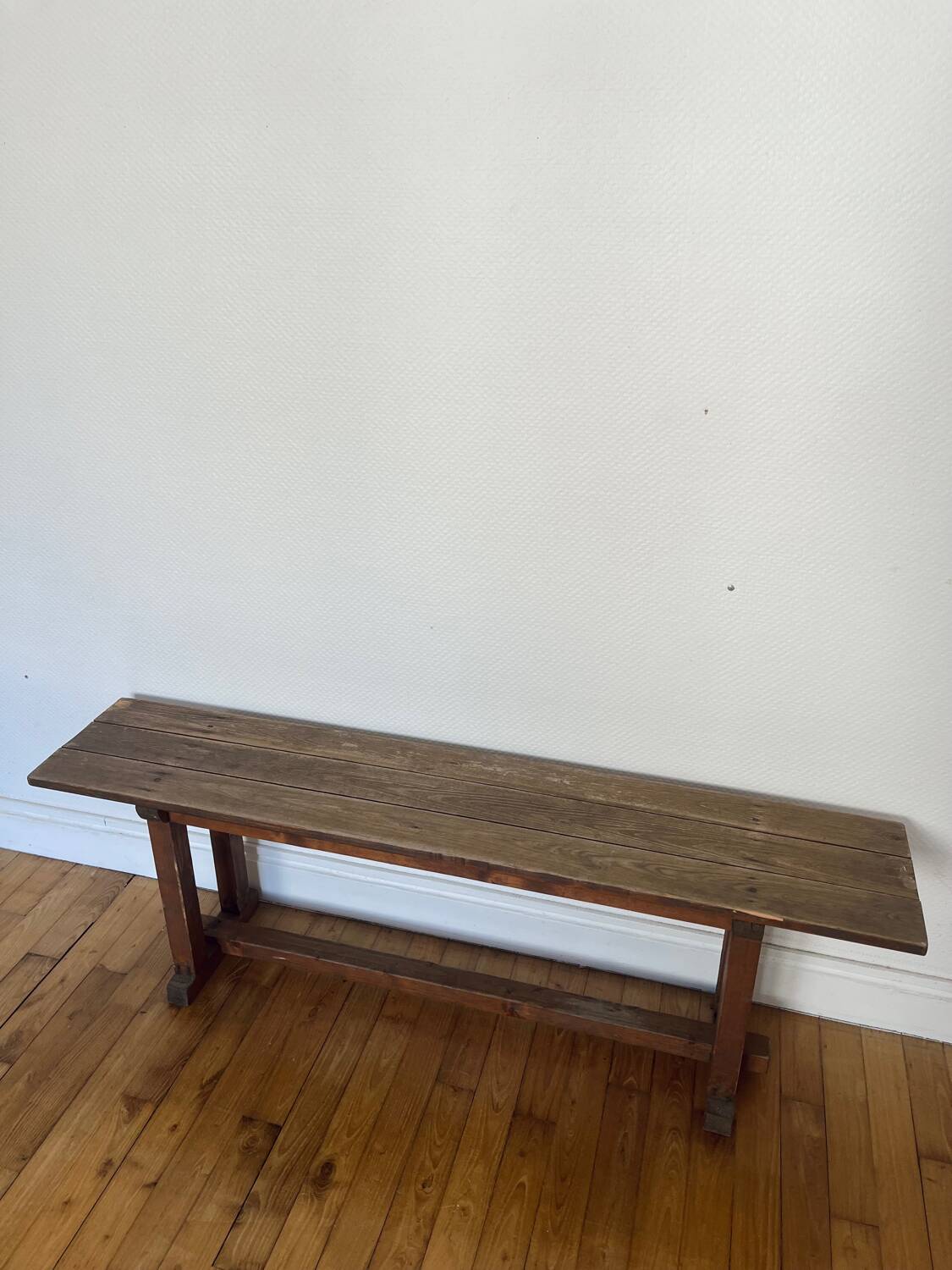 Vintage wooden bench