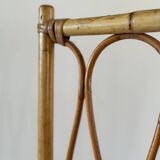 Vintage rattan screen