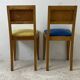 Paire de chaises vintage 60's