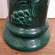 Column plant in green faience, mid twentieth