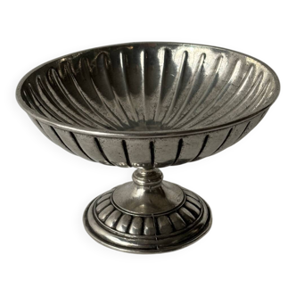 Silver-plated metal compote 1920