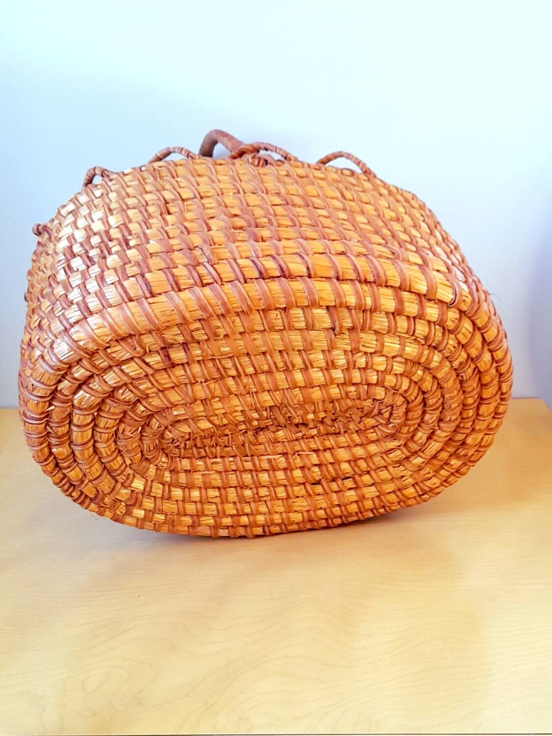 Straw basket 1950.