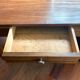 Walnut and mahogany desk, 1930s-40s