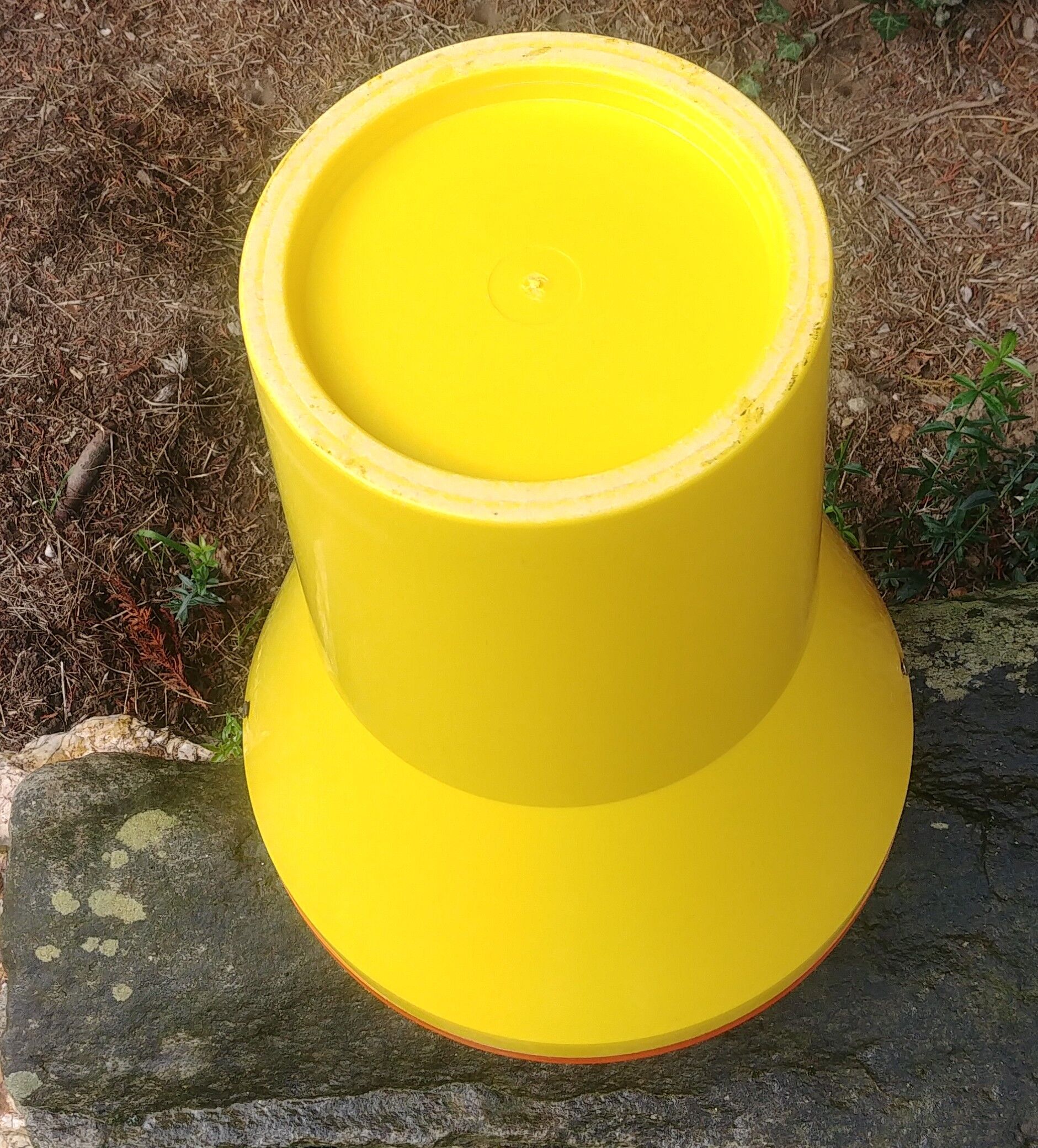 Stool/storage chest vintage, Comet, 70s