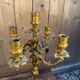 Paire de candélabres de style Louis XV en bronze doré signés Ferdinand Barb