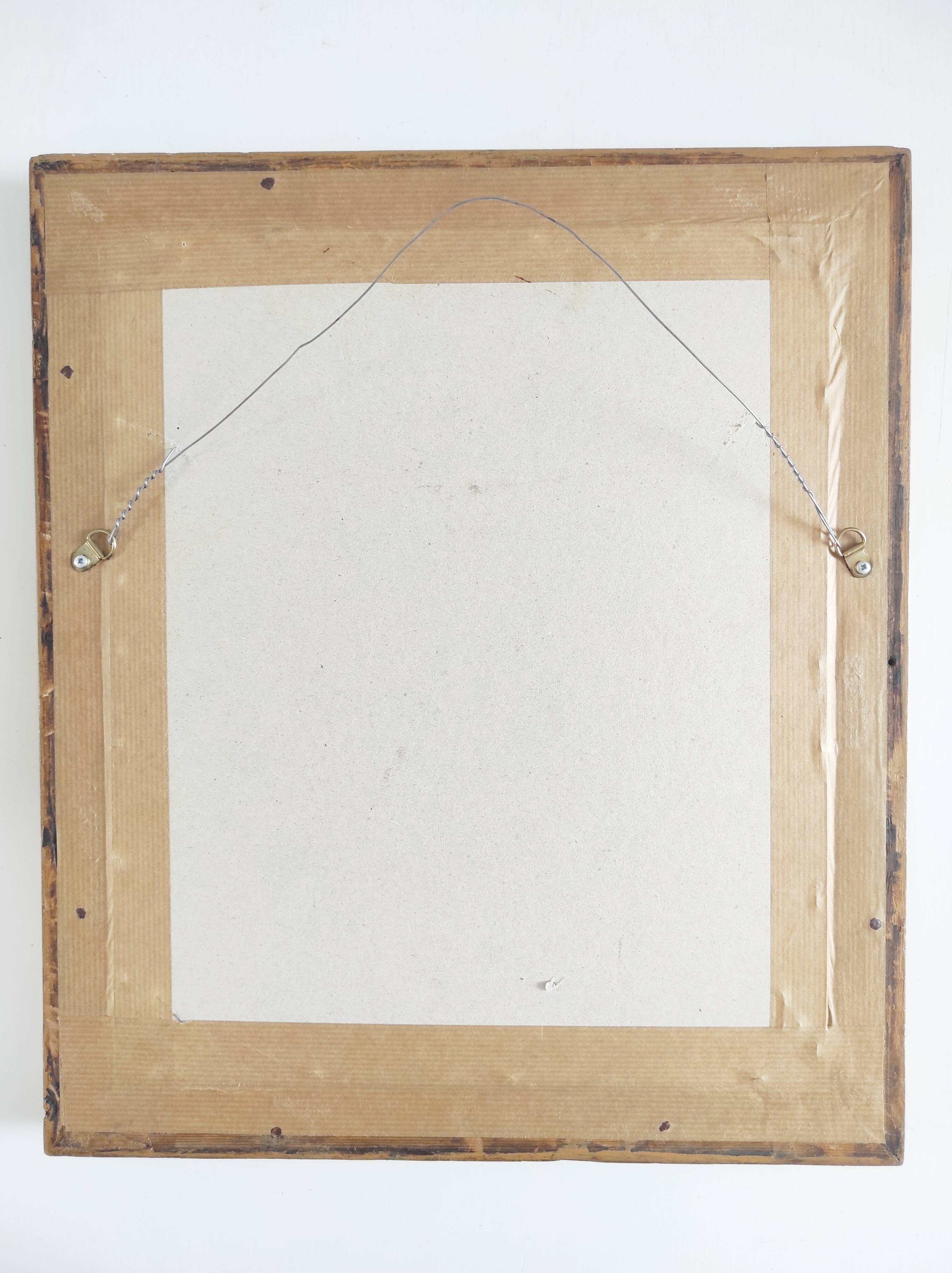 Portrait of a Sailor, 19th century, oil on cardboard