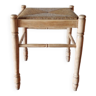 Raw wood stool