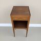Table de chevet vintage en chêne – circa 1950