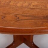 Table à manger extensible de Korup Mobler, Danemark, années 1960.